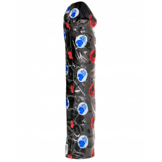 ALL BLACK - SUAVE FISTING GIGANTE DILDO 32 CM