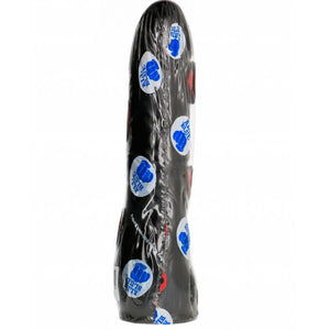 All Black – Gode noir réaliste 20 cm