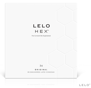 LELO – Boîte de préservatifs hex 36 unités