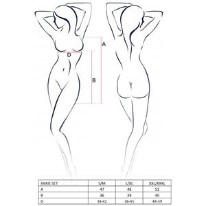 Passion – Femme akkie ensemble costume dinfirmière