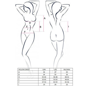 Passion – Femme hellen corset noir