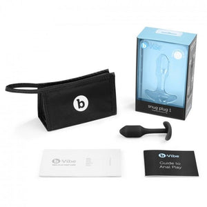 B-VIBE - SNUG PLUG 1 ZWART