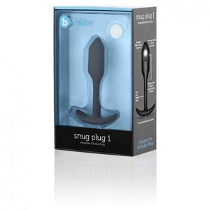 B-VIBE - SNUG PLUG 1 ZWART