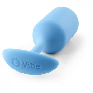 B-Vibe – Snug plug anal 3 bleu ciel