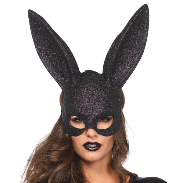 Masque lapin de mascarade pailleté