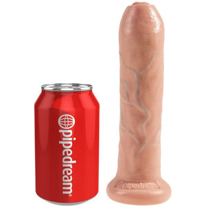 King Cock – Gode réaliste chair non coupée 21 cm