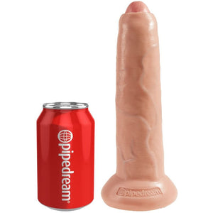 King Cock – Gode réaliste chair non coupée 23 cm