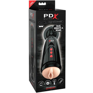 PEE Dirty Talk Starter Stroker