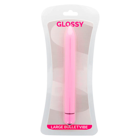 GLOSSY - SLIM PINK VIBRATOR