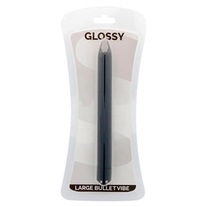 Glossy – Vibrateur slim noir