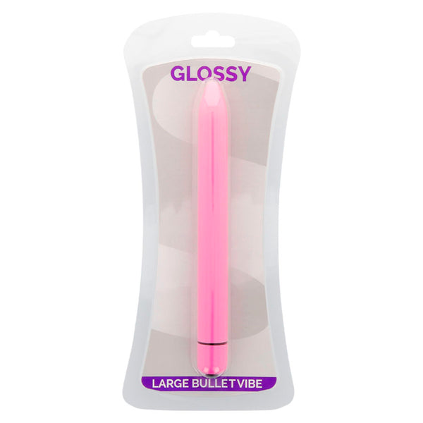 Glossy – Vibrateur slim deep rose