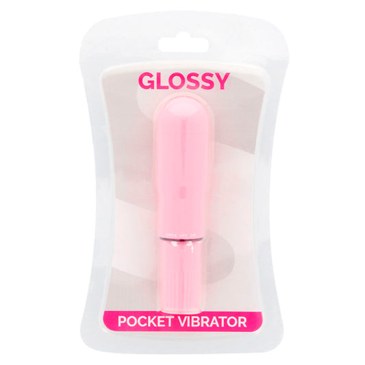 GLOSSY - POCKET VIBRADOR PINK