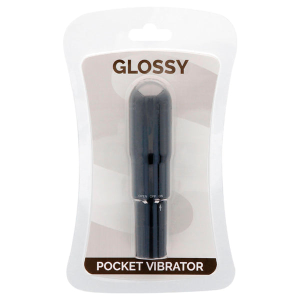 Glossy – Vibrateur de poche noir
