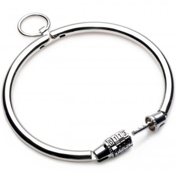 Metal Hard – Collier fermeture combinée 10,5 cm