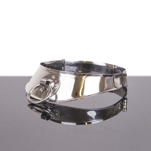 METAL HARD - COLLAR RESTRINGIDOR WITH ANILLA