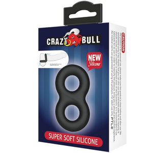 Crazy Bull – Double anneau médical en silicone