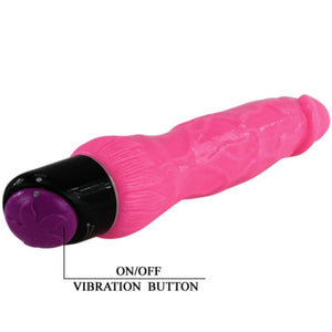 Baile – Vibrateur réaliste sexe coloré rose 24 cm