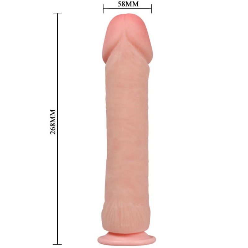 BAILE - DE GROTE PENIS DILDO REALISTISCH NATUURLIJK 26CM