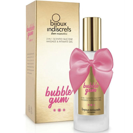 SIERADEN - BUBBLE GUM 2 IN 1 SILICONEN CHICLE DE FRESA GEL 100 ML