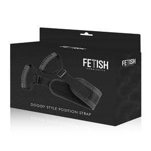 Fetish Submissive – Harnais style chien avec doublure en noprène