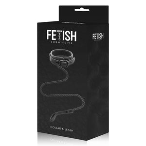 Fetish Submissive – Collier chaîne doublure en noprène