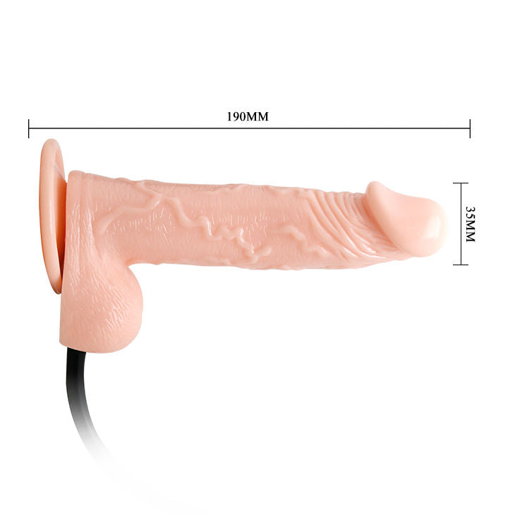 BAILE - DILDO REALISTISCHE VIBRADOR EN OPBLAASBAAR