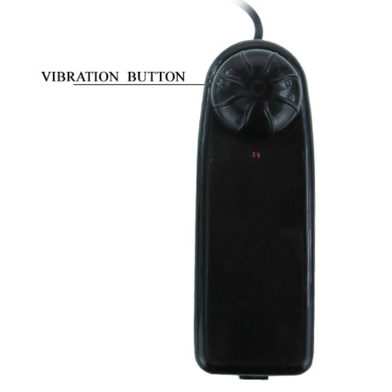 BAILE - GROTERE GENIETEN PENISBAAR MET VIBRATIE 16 CM