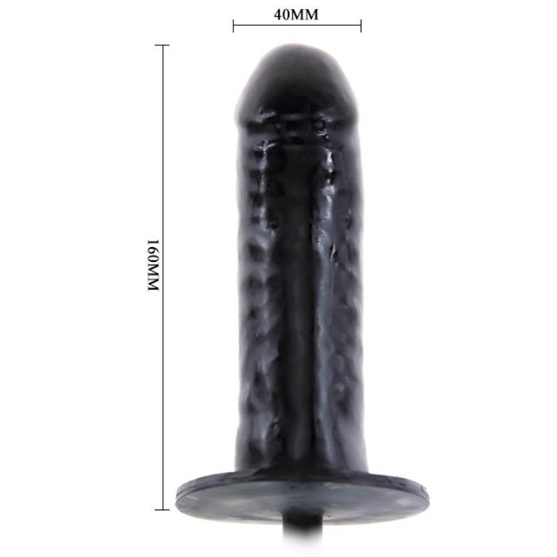 BAILE - GROTERE GENIETEN PENISBAAR MET VIBRATIE 16 CM