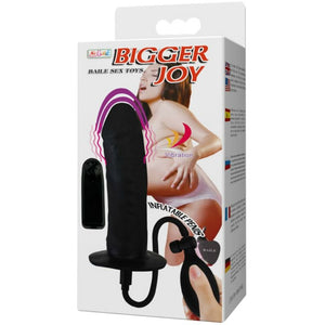 Baile – Pénis gonflable bigger joy avec vibration 16 cm