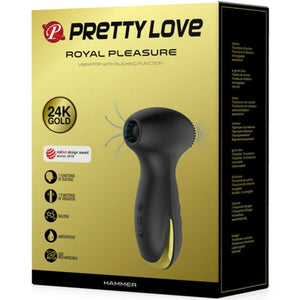 Pretty Love – Vibrations smart hammer et ondes stimulantes