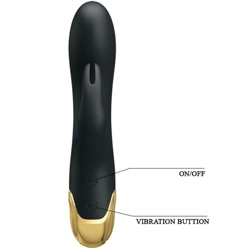 PRETTY LOVE - SLIMME VIBRADOR DUBBEL PLEZIER
