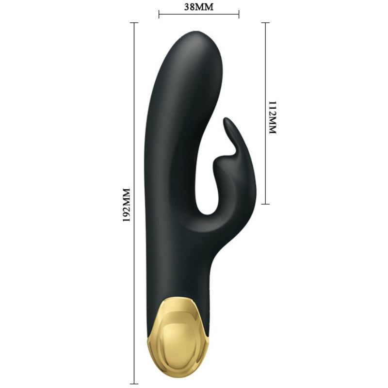 PRETTY LOVE - SLIMME VIBRADOR DUBBEL PLEZIER