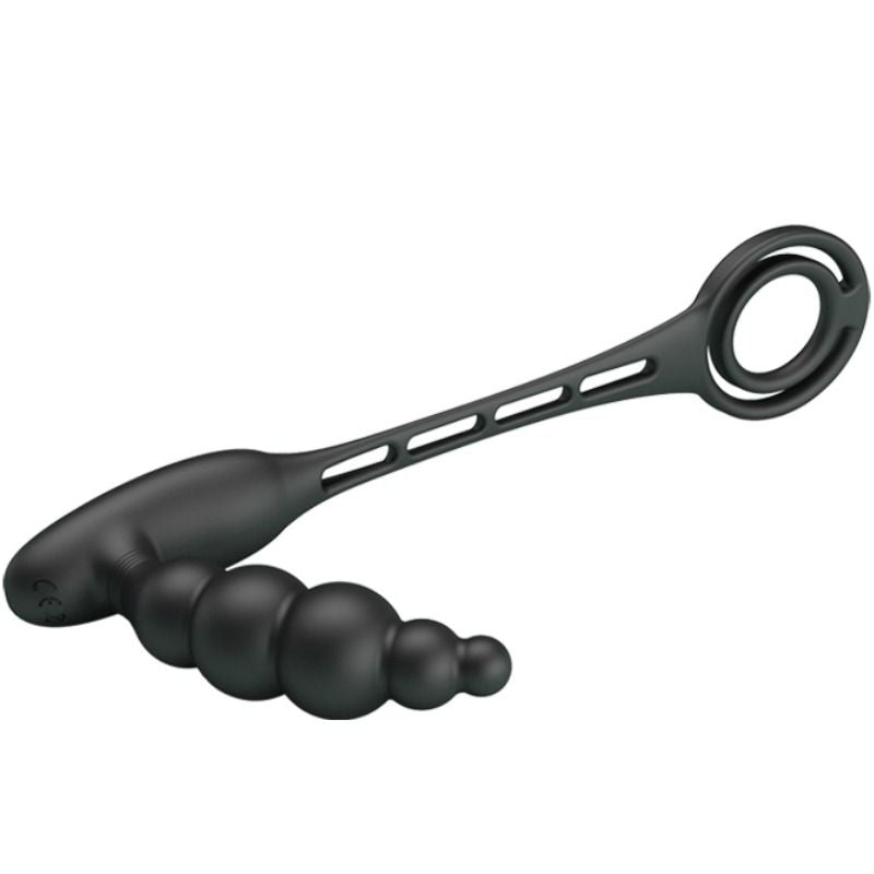 PRETTY LOVE - ANILLOS PENE WITH PLUG VIBRADOR