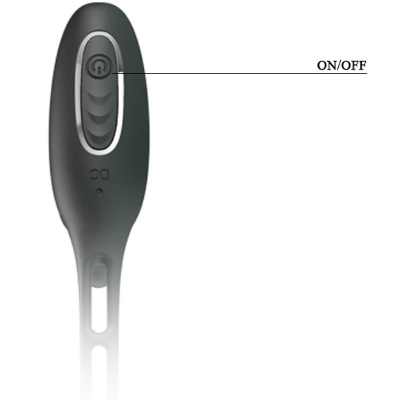 PRETTY LOVE - ANILLOS PENE WITH PLUG VIBRADOR