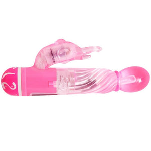 Baile – Vibrateur multivitesses avec stimulateur rose