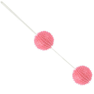 Baile – Balles texturées rose profondement plaisir 3.6 cm