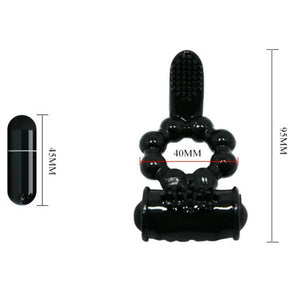 Baile – Anneau sweet ring avec double stimulateur