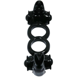 Baile – Sweet ring double anneau avec double lapin