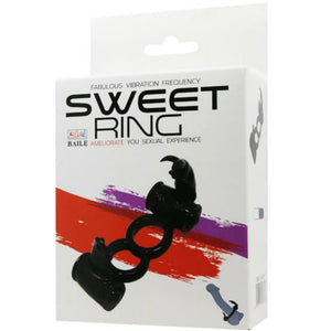 Baile – Sweet ring double anneau avec double lapin