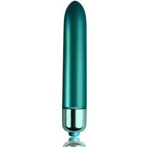 Rocks-off – Balle vibrant touche de petales de paon en velours
