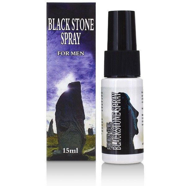 Cobeco – Black Stone, spray retardant pour homme (15 ml)