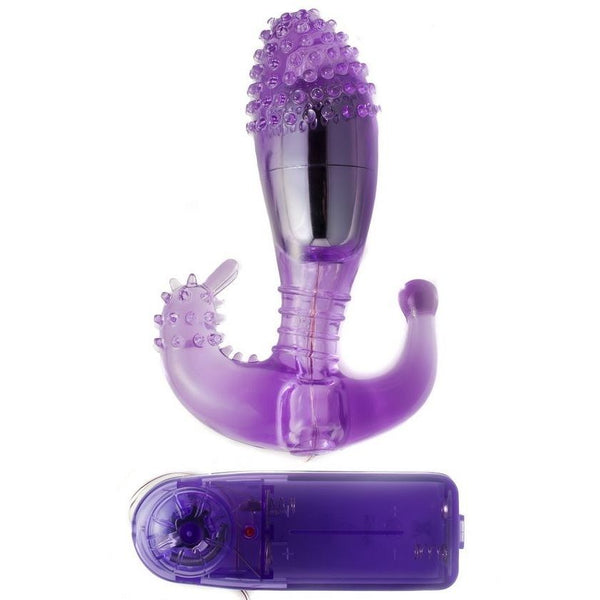 Baile – Stimulateur vaginal et anal lilas avec vibration