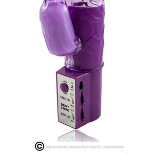 Baile – Rotateur de lapin lilas avec superstimulateur