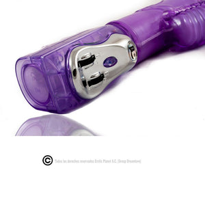 Baile – Rotateur haut et bas lapin lilas avec superstimulateur
