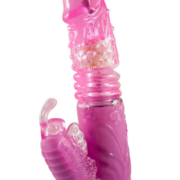 Baile – Partenaire de voyage rotateur haut et bas lapin rose