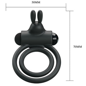 Pretty Love – Anneau vibrateur en silicone osmond