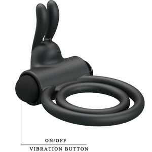 Pretty Love – Anneau vibrateur en silicone osmond