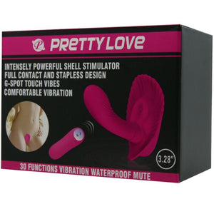 Pretty Love – Coquille stimulante télécommande