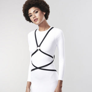 Bijoux Indiscrets Maze – Harnais multi-voies noir