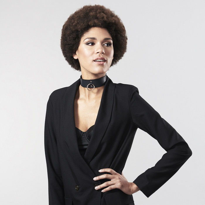 INDISCRET SIERADEN MAZE - HALSBAND MET CORREA NEGRO